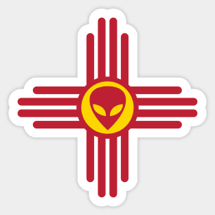 UFO New Mexico Sticker